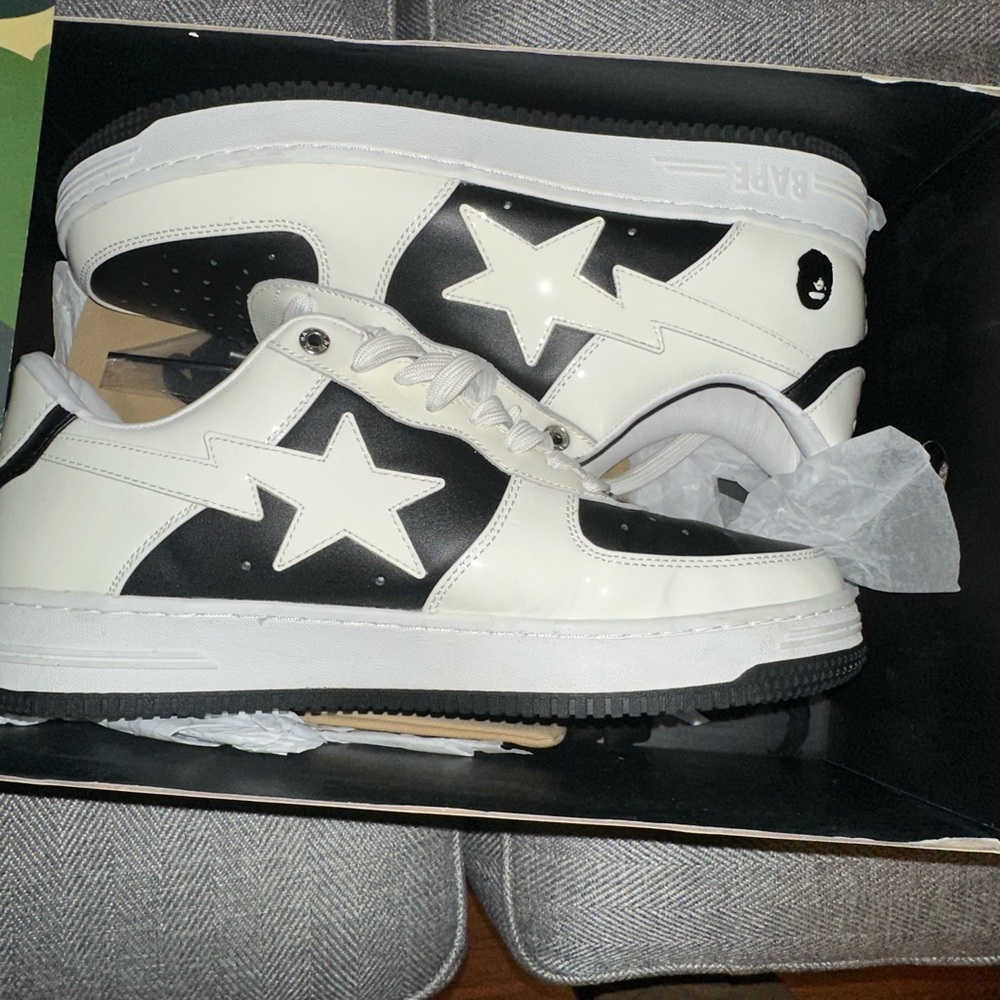Bapesta #6 ‘Patent Leather Pack - Black’